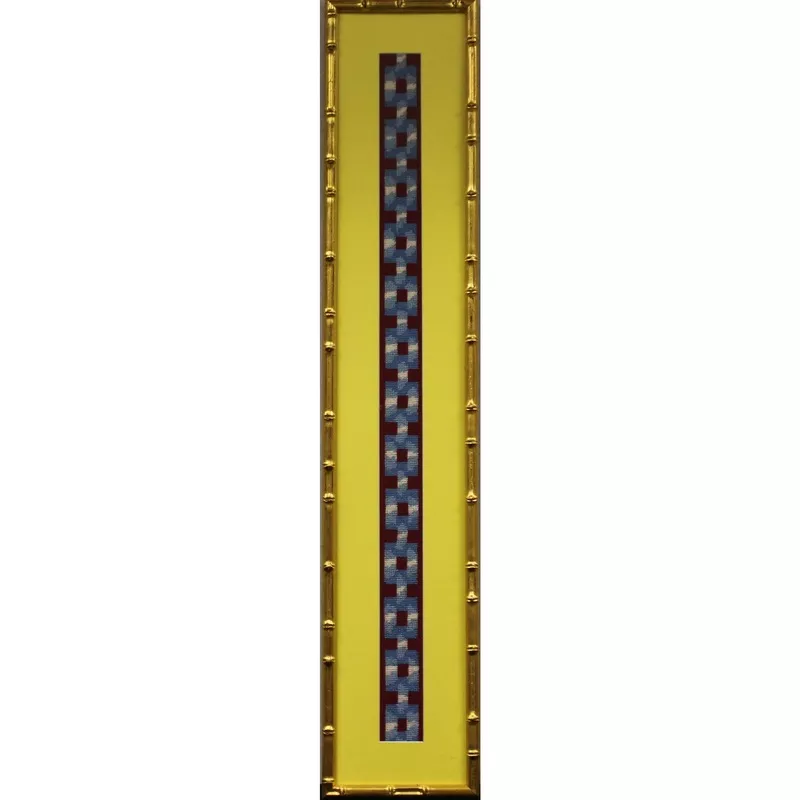 "13 Needlepoint Buckles Hand-Needlepoint Panel"