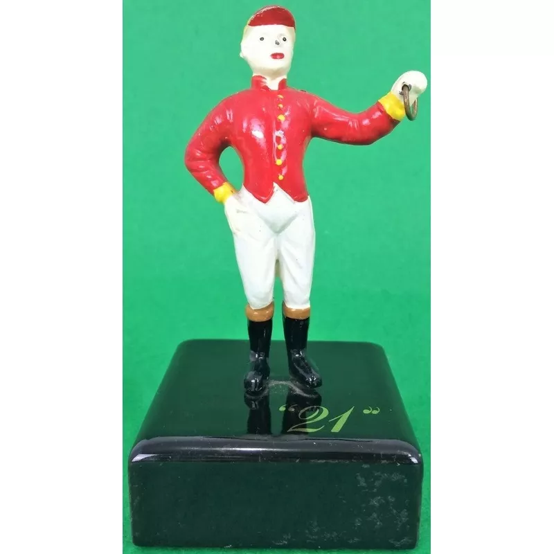 "21" Club Jockey Paperweight