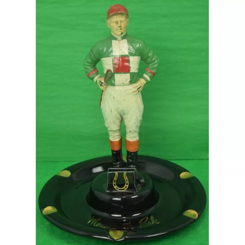 "21" Club x 'Monmouth Park' Jockey Ashtray (SOLD)
