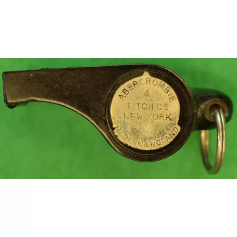"Abercrombie & Fitch English Bakelite Vintage c1940s "The Acme Thunderer" Whistle"