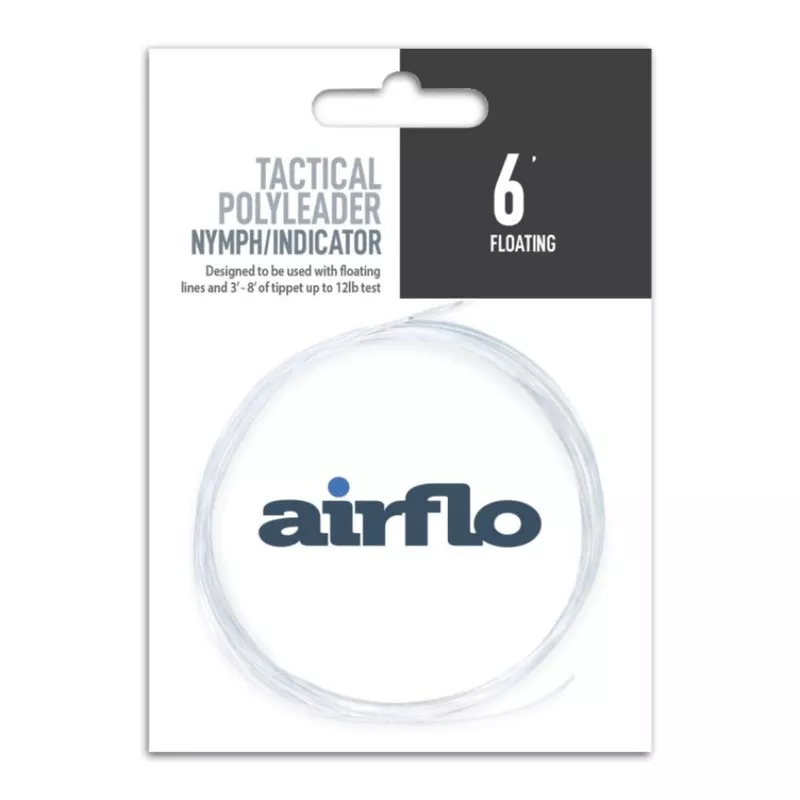 Airflo Tactical Nymph Indicator 6' Clear Floating Polyleader Clear Floating