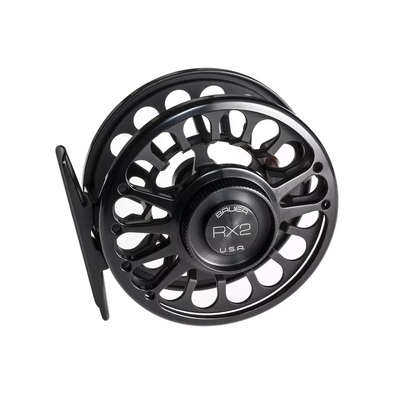 Bauer RX Fly Reel Gold Hub/Black Spool
