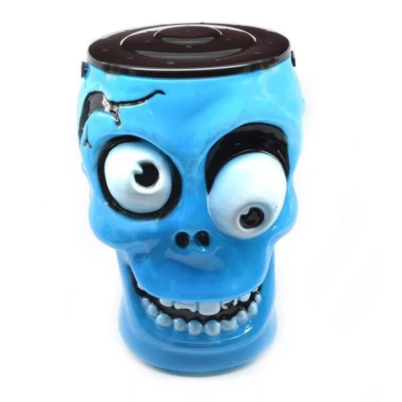Blue Chupa Chups Halloween Zombie Head