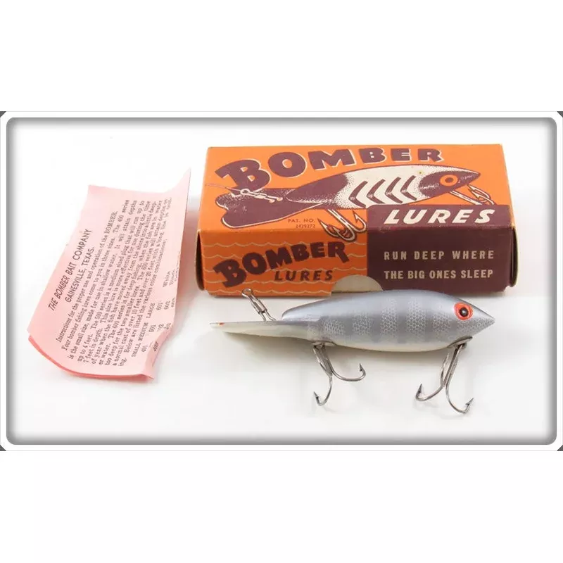Bomber Bait Co Gray Scale 49er Model 600 In Box