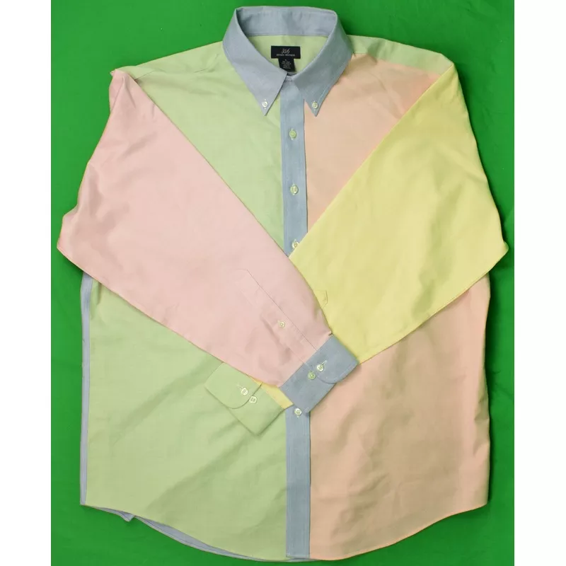 "Brooks Brothers 346 OCBD Multi Panel Fun Shirt" Sz: XL