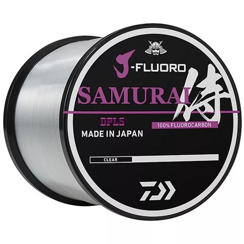 Daiwa J-Fluoro Samurai Fluorocarbon Line, Bulk, 10lb