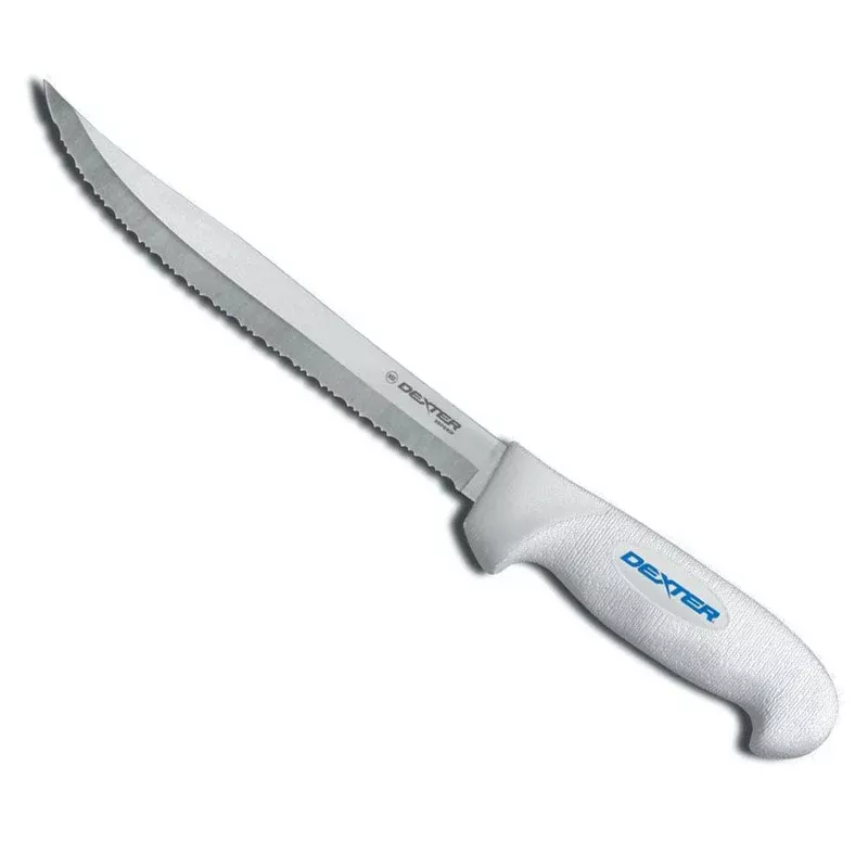 Dexter 8IN Sofgrip Tiger-Edge Slicer Knife