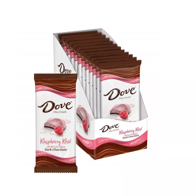 Dove Dark Chocolate Raspberry Rose King Size Bar