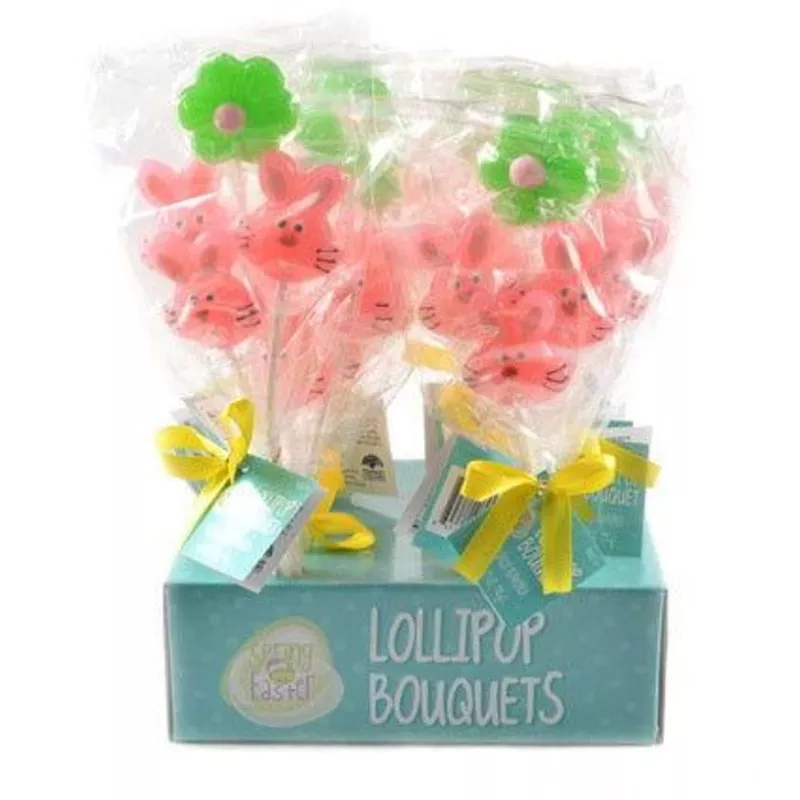 Easter Lollipop Bouquet 4 Pack