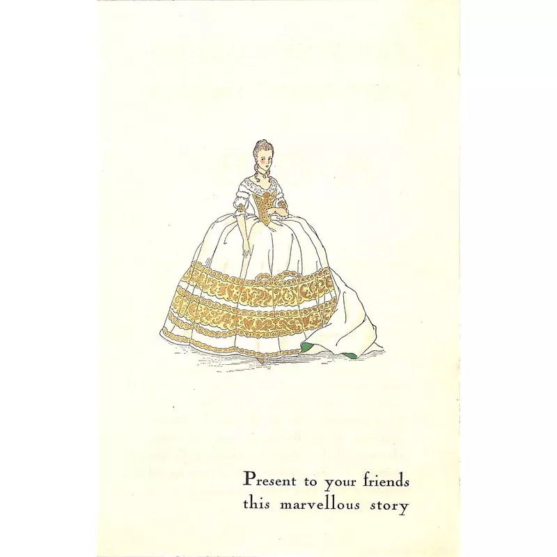 "Feminine Fashions Throughout The Ages Order Form"