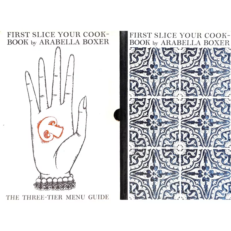 "First Slice Your Cook-Book The Three Tier Menu Guide" 1965 BOXER, Arabella