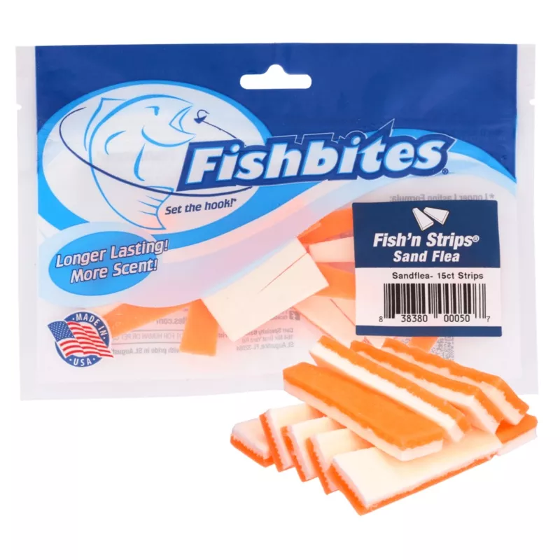 Fishbites Fish N Strip Sand Flea