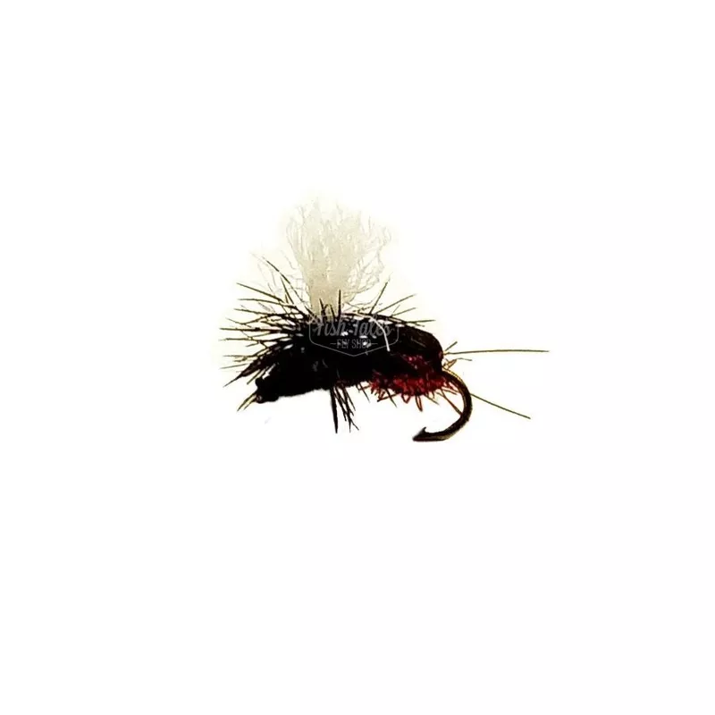 Freestone Flies Ante Up Dry Fly Black/Red Butt