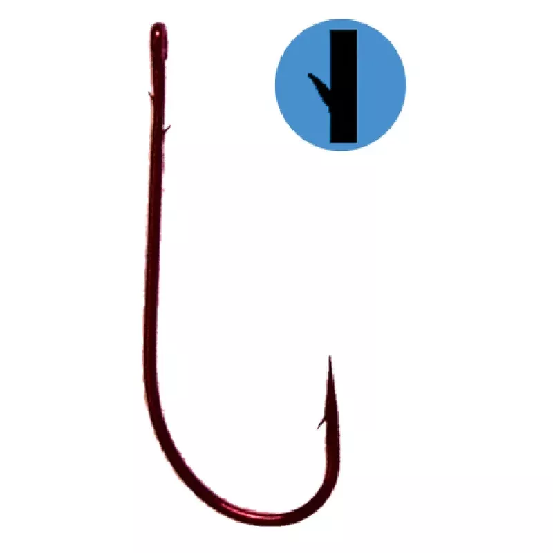 Gamakatsu Worm Hook (Red)