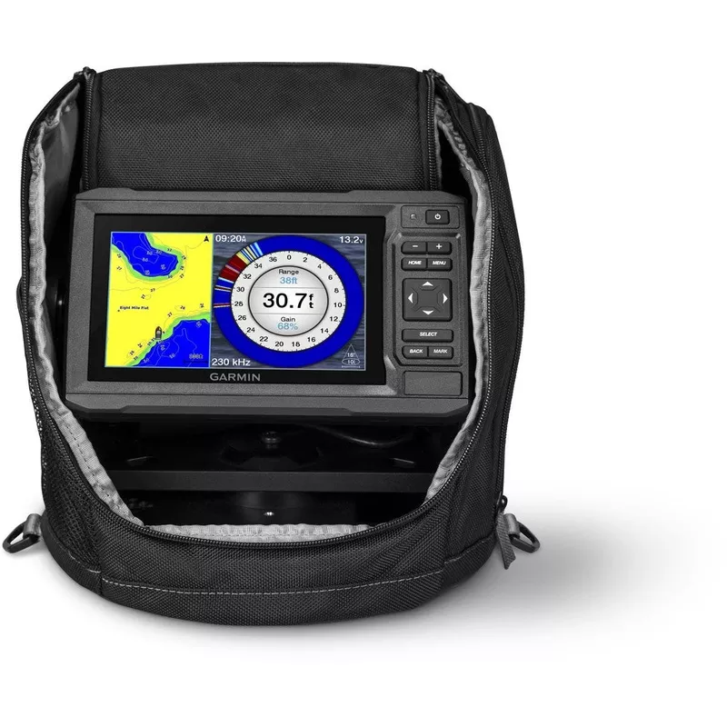 Garmin Echomap Plus 63cvwith GT8HW-IF Transducer Ice Bundle
