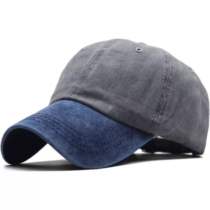 Grey&Blue Hat
