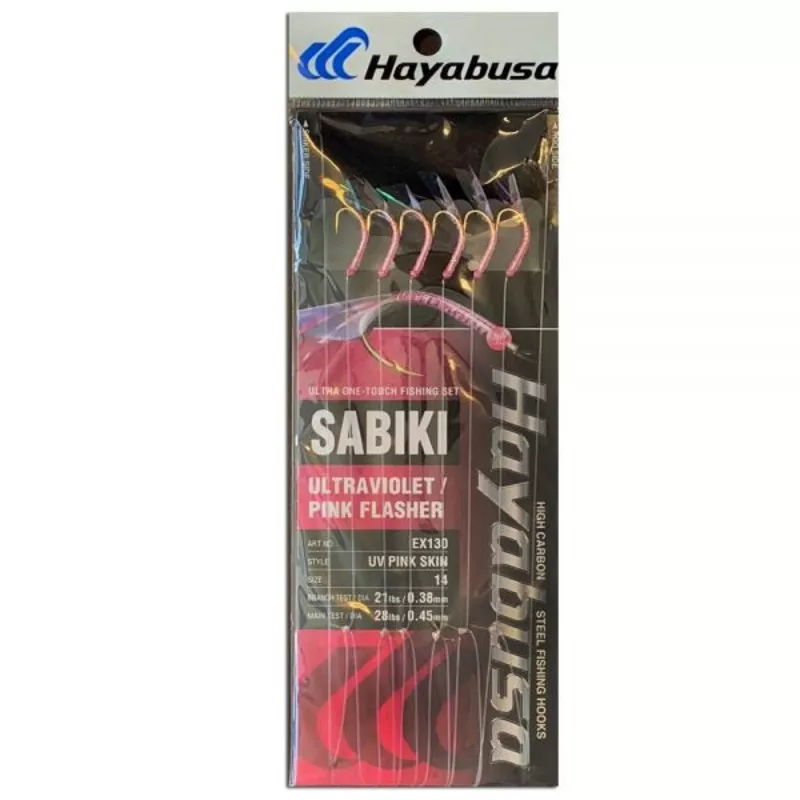 Hayabusa EX130 Ultraviolet Pink Flasher