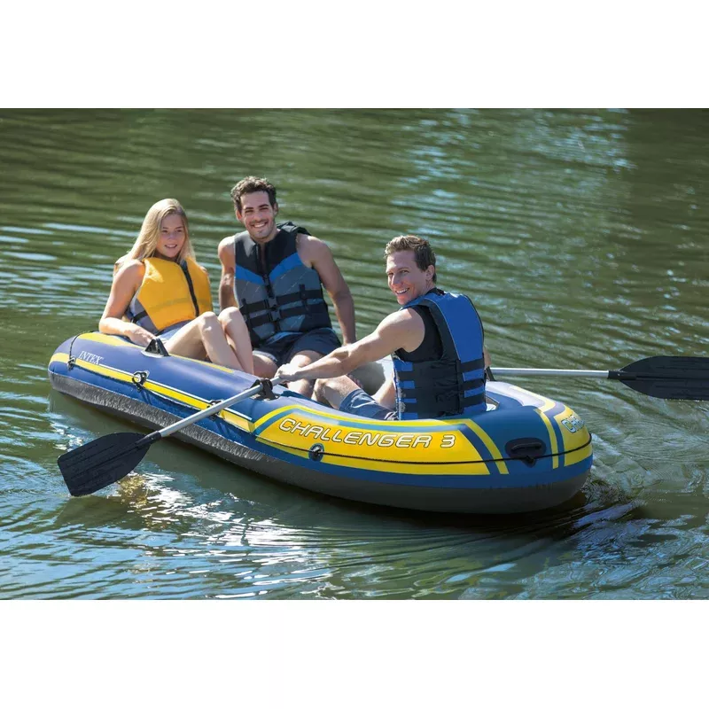 Intex Challenger 3 Boat Set 68370