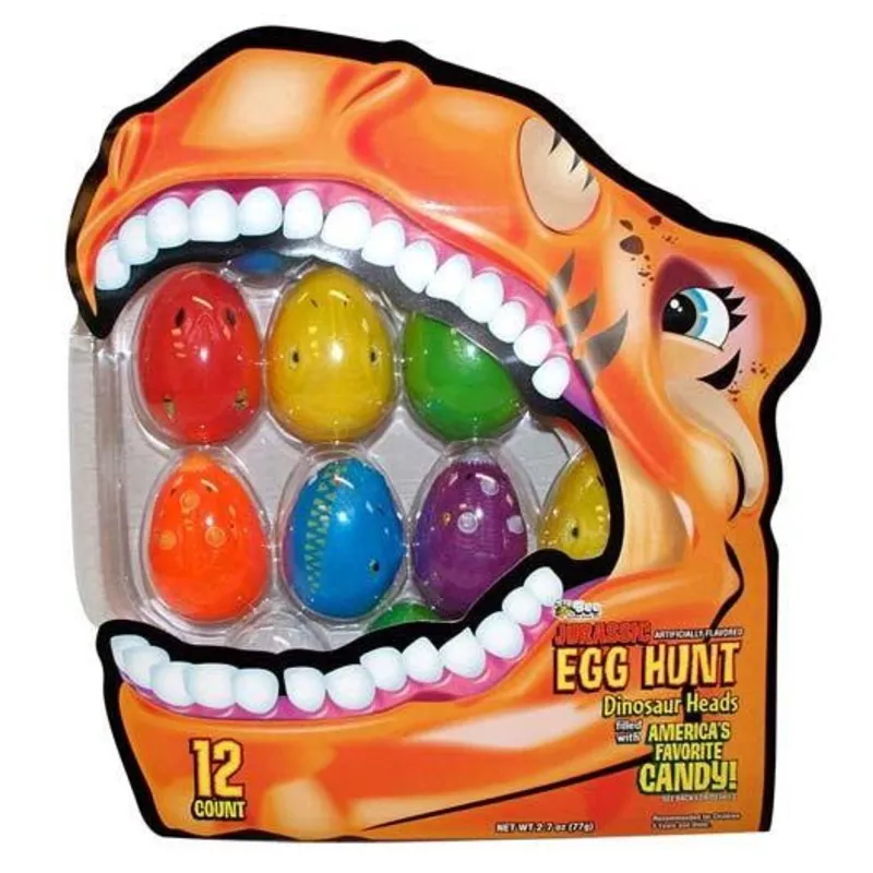 Jurassic Egg Hunt Dinosaur Heads