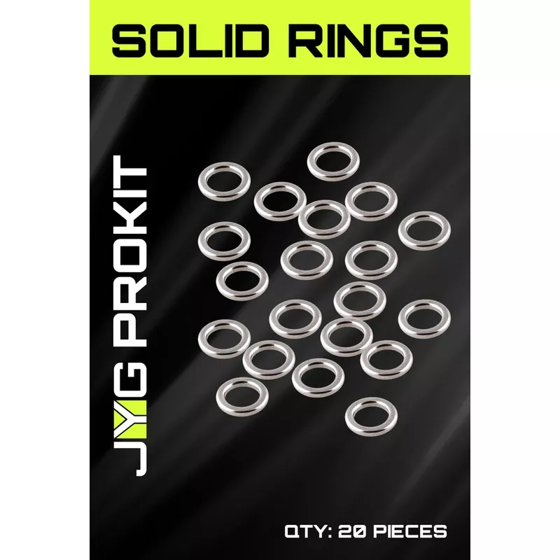 Jyg (10pk) 5mm solid rings
