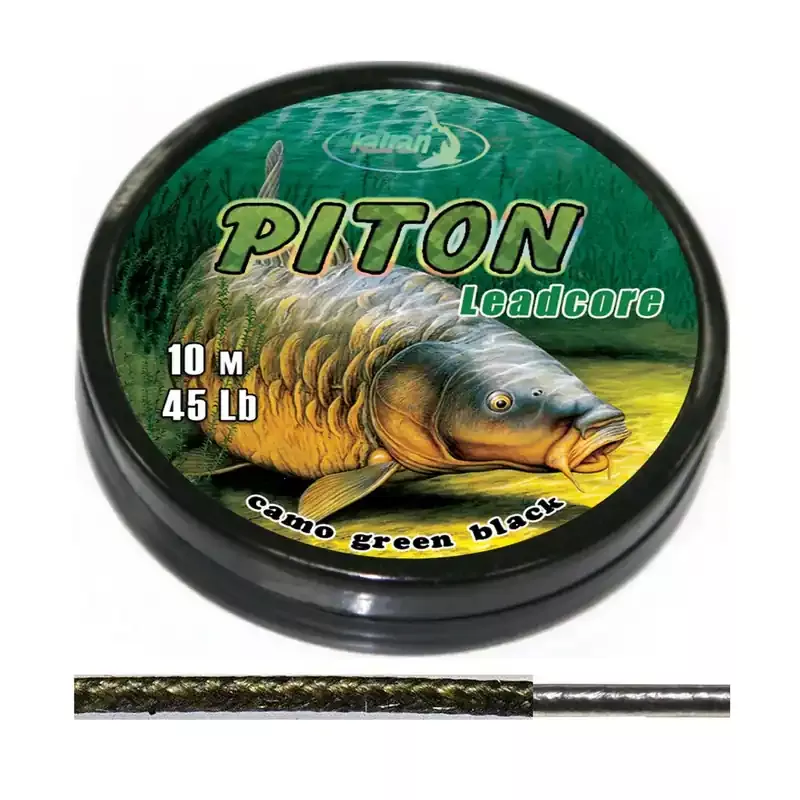 Katran Piton Tin Core Leader (45lb / 10m)