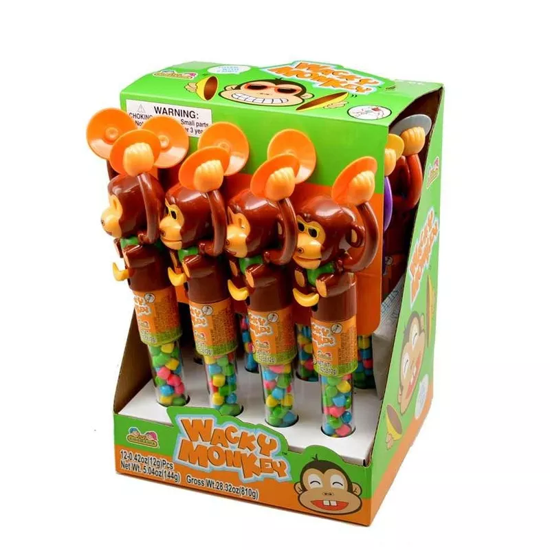 Kidsmania Wacky Monkey Lollipops