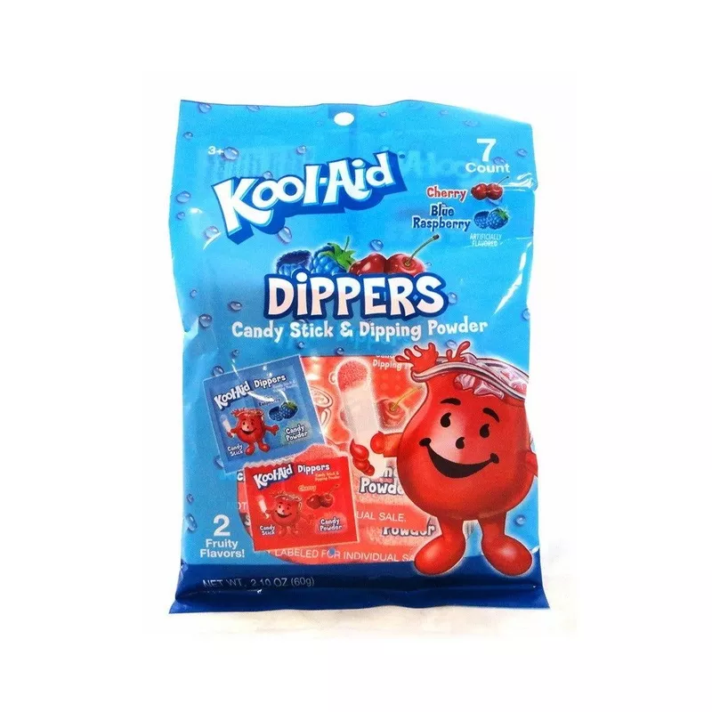 Kool-Aid Dippers Candy Stick and Dipping Powder