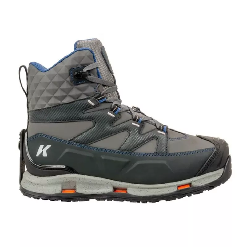 Korkers Men's Bantam Lite Wading Boot Dark Shadow/Blue