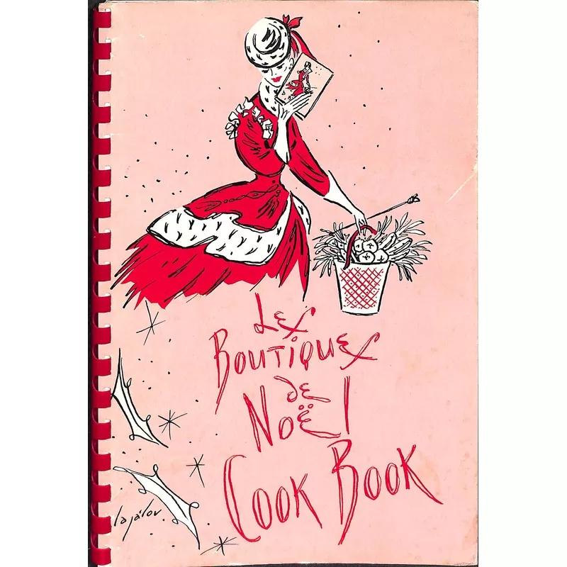 "Les Boutiques De Noel Cookbook" 1965