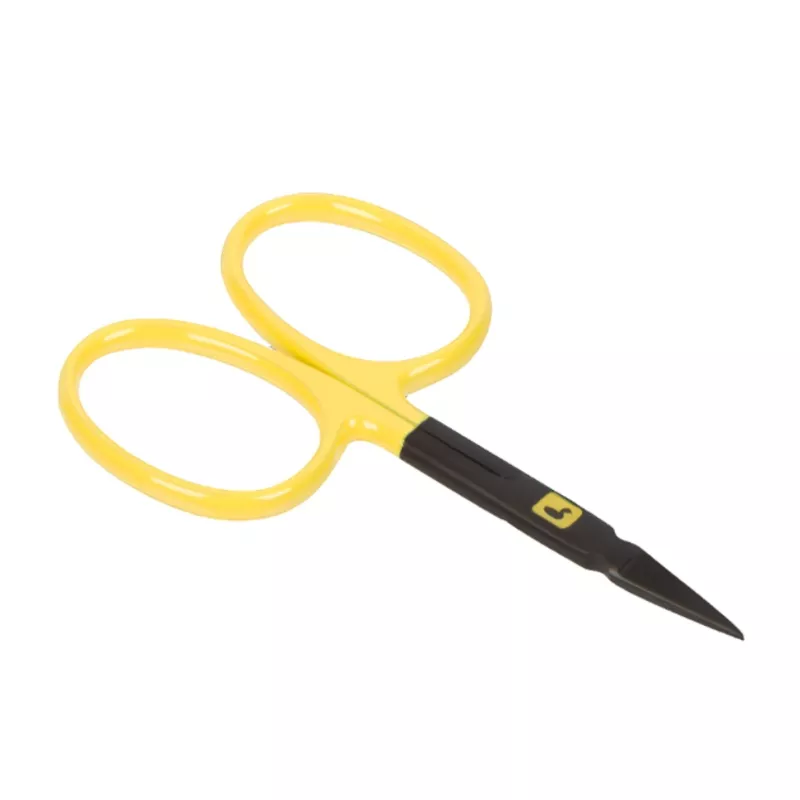 Loon Outdoors Ergo Arrow Point Scissors 3.5" Yellow