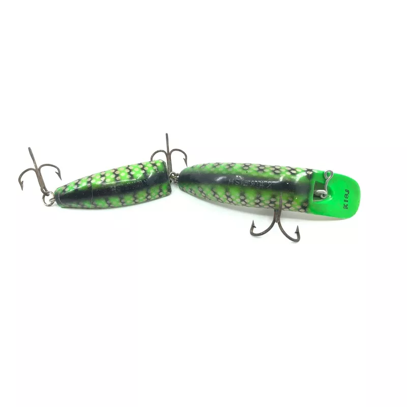 Luhr-Jensen Kwikfish K18J Jointed Green Tiger Pattern