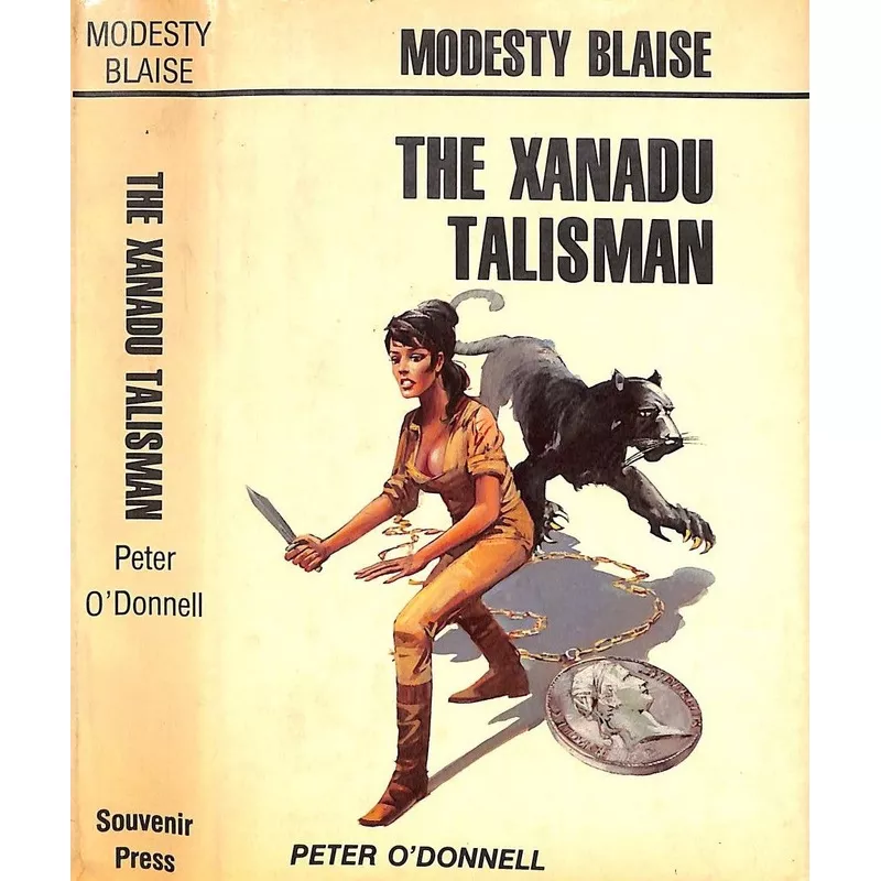 "Modesty Blaise The Xanadu Talisman" 1981 O'DONNELL, Peter