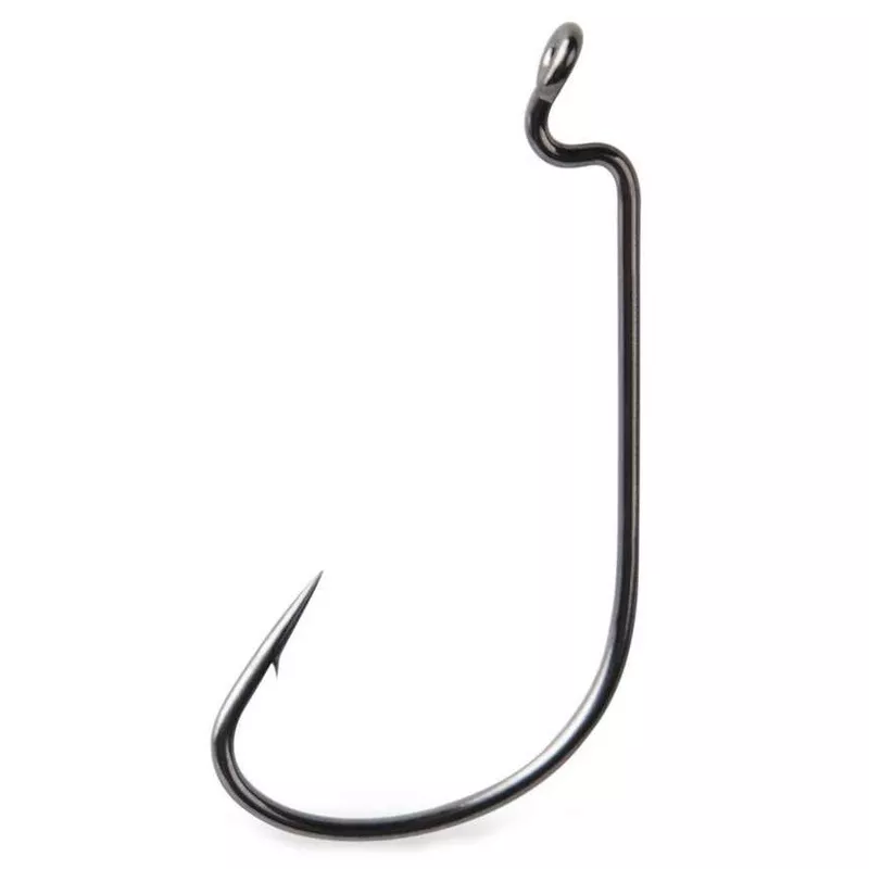 Mustad 37177BLN Mega-Bite Worm Hook - Size 1/0