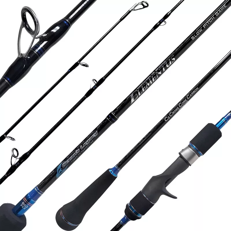 Oceans Legacy Elementus Slow Jigging Rods