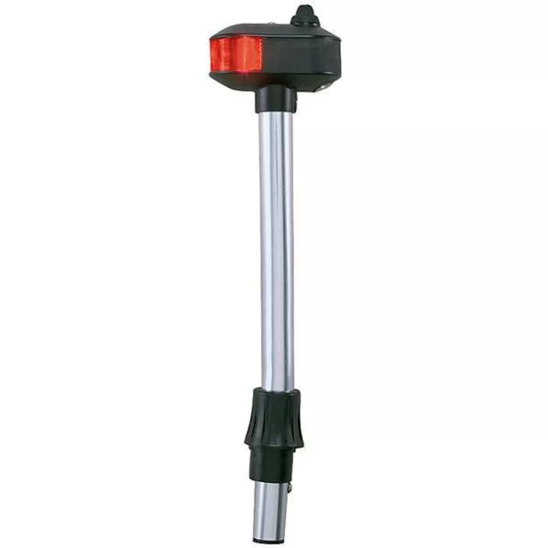 Perko 1422DP2CHR Removable Bi-Color & Utility Pole Light - 5? Rake