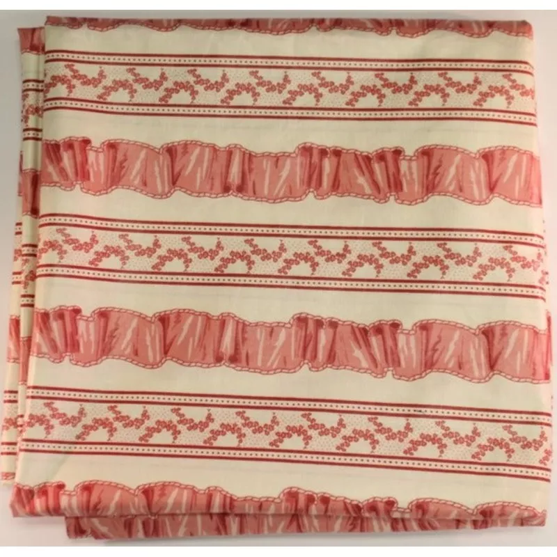 "Pink Ribbon Pattern Fabric" (SOLD)