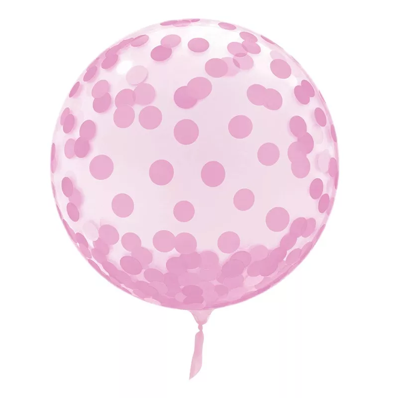 Pink Spotted 18″ Vortex Balloon