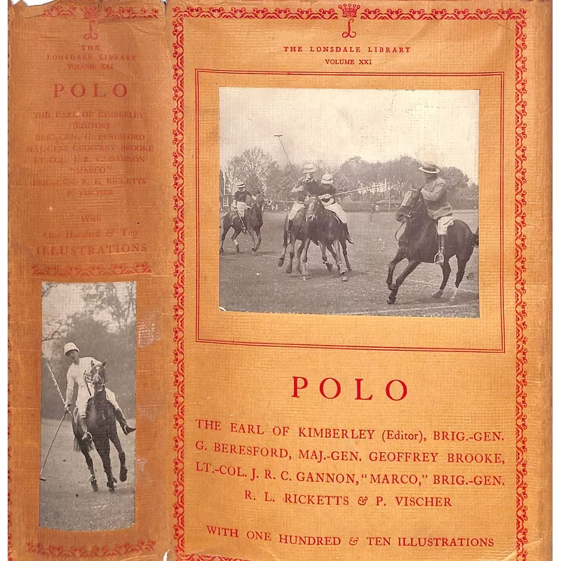"Polo" 1935 The Earl Of Kimberley