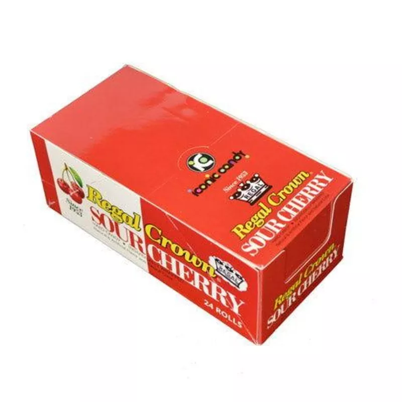 Regal Crown Sour Cherry Hard Candy