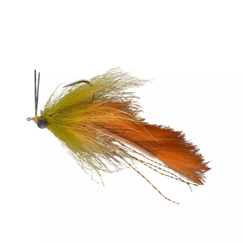 Rio Flies Boyle's Swamp Fox Redfish Fly Rusty Olive
