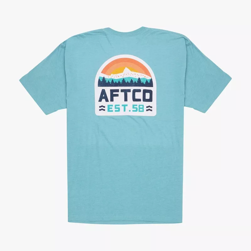 Rustic SS T-Shirt Aquifer Heather