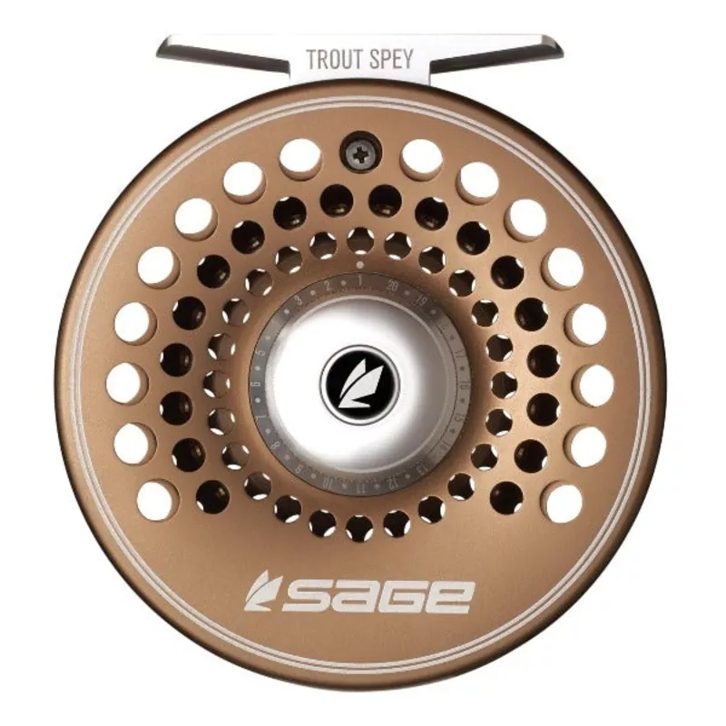 Sage Trout Spey Fly Reel Bronze