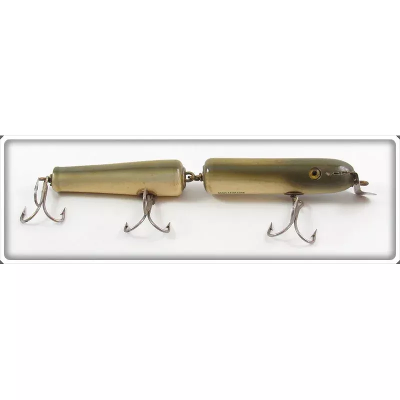 Seneca Tackle Co Masterlure River Green Jointed Eel Midget
