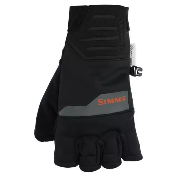 Simms Windstopper Half-Finger Glove Black