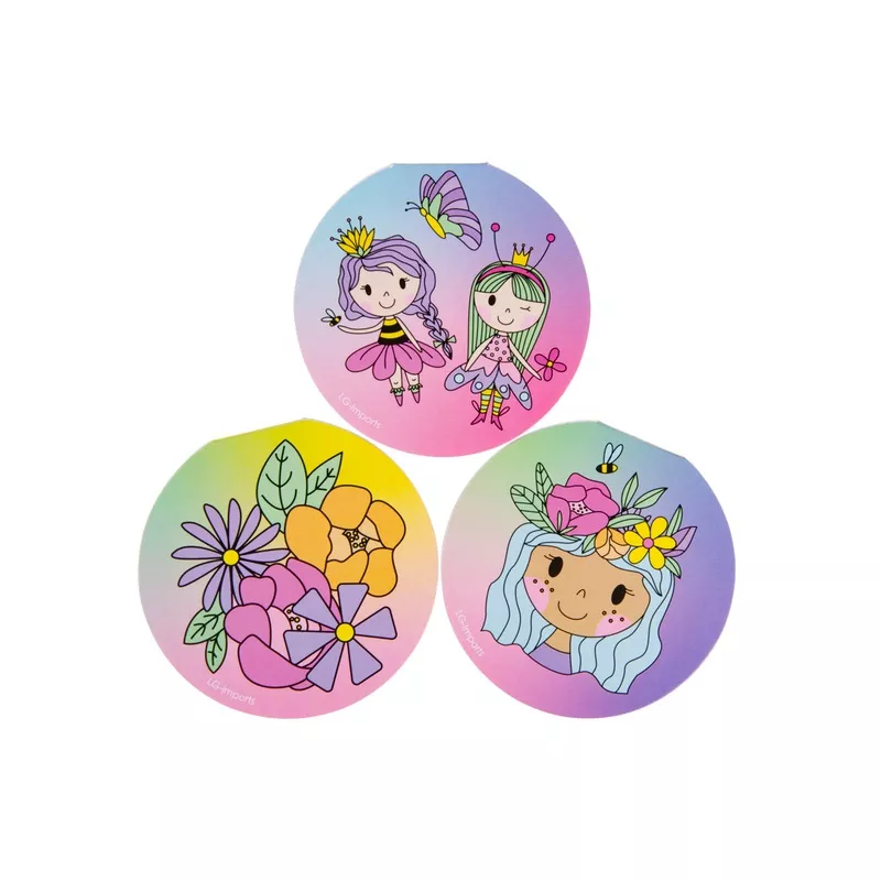 Single Round Princess Design Notebook 8cm