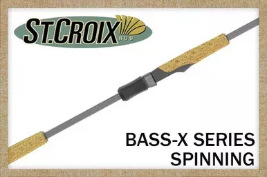 St. Croix Rods Bass X – Spin Rods