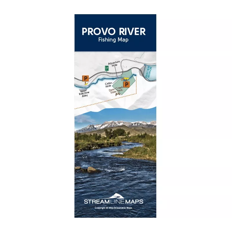 Streamline Maps Fishing Maps