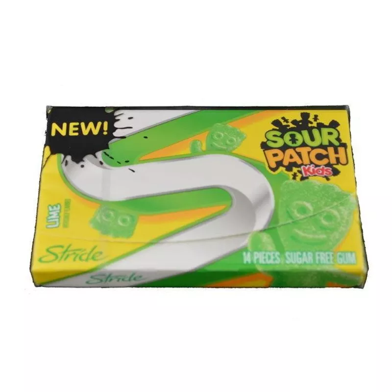 Stride Sour Patch Kids Lime Sugar Free Gum