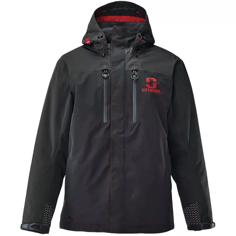 Striker Denali Insulated Rain Jacket Black