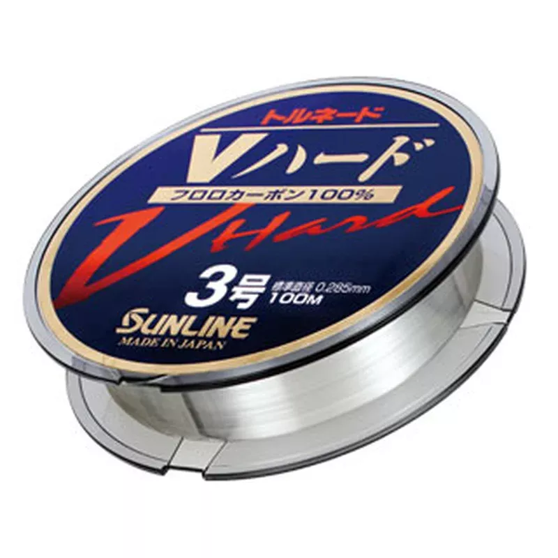Sunline V-Hard Fluorocarbon Leader 100M